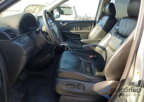 2007 Honda Odyssey Touring из США, поврежденный, VIN 5FNRL38817B004371